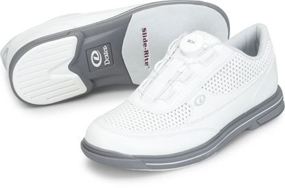 Picture of Dexter Turbo Boa White Wide Men's Bowling Shoes