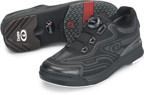 Picture of Dexter SST X TRON BOA Black Men's Wide Bowling Shoes
