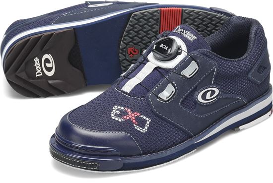 Picture of Dexter SST 8 ExJ Power Frame BOA Navy Men's Bowling Shoes
