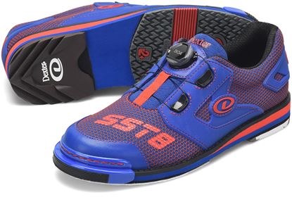 Picture of Dexter SST 8 Power Frame BOA Blue Red Wide Men's Bowling Shoes