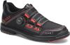 Picture of Dexter Mens The 9 Stryker Black Red Wide Bowling Shoes