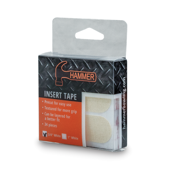 Picture of Hammer Insert Tape 3/4" White Textured