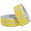 Picture of Turbo Grip Strips Tape Yellow 3/4" Precut Fitting Tape 500 Count Roll