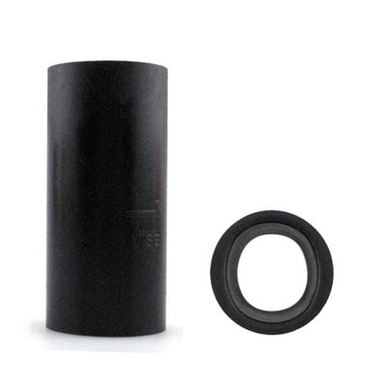 Picture of VISE Pro V2 Vinyl Oval Thumb Inserts Black Sleeve