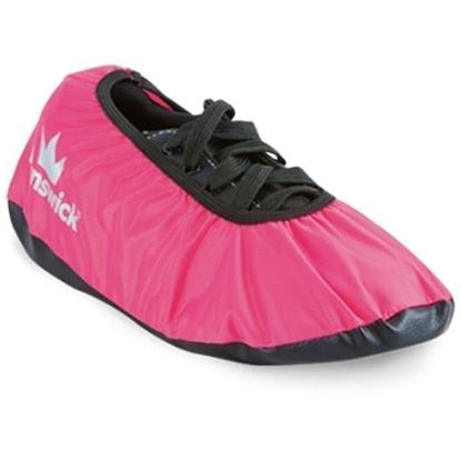 Picture of Brunswick Shield Pink Shoe Covers