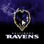 Picture of KR NFL Baltimore Ravens On Fire Bowling Towel