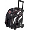 Picture of KR Cruiser 2 Ball Double Roller Black Red White Splash Bowling Bag