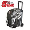 Picture of KR Cruiser 2 Ball Double Roller White Leopard Bowling Bag