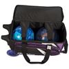 Picture of KR Cruiser 2 Ball Double Roller Purple Black White Bowling Bag