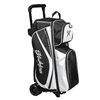 Picture of KR Strikeforce Drive 3 Ball Triple Roller Black White Bowling Bag