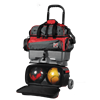 Picture of KR Strikeforce Konvoy 4 Ball Roller Red Smoke Bowling Bag