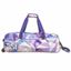 Picture of BSI 3 Ball Triple Roller Tote Pink Purple Triangles Bowling Bag
